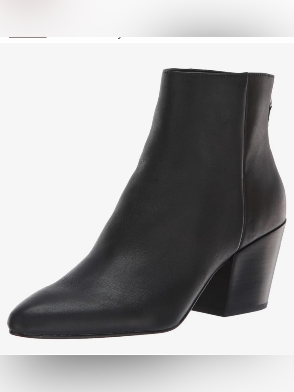 DOLCE VITA Coltyn Black Leather Ankle Boots US 8.5